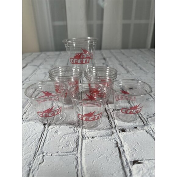Cacti Travis Scott Plastic Shot Cups Cactus Jack Astroworld  3 oz Lot Of 10 NEW - Picture 2 of 6